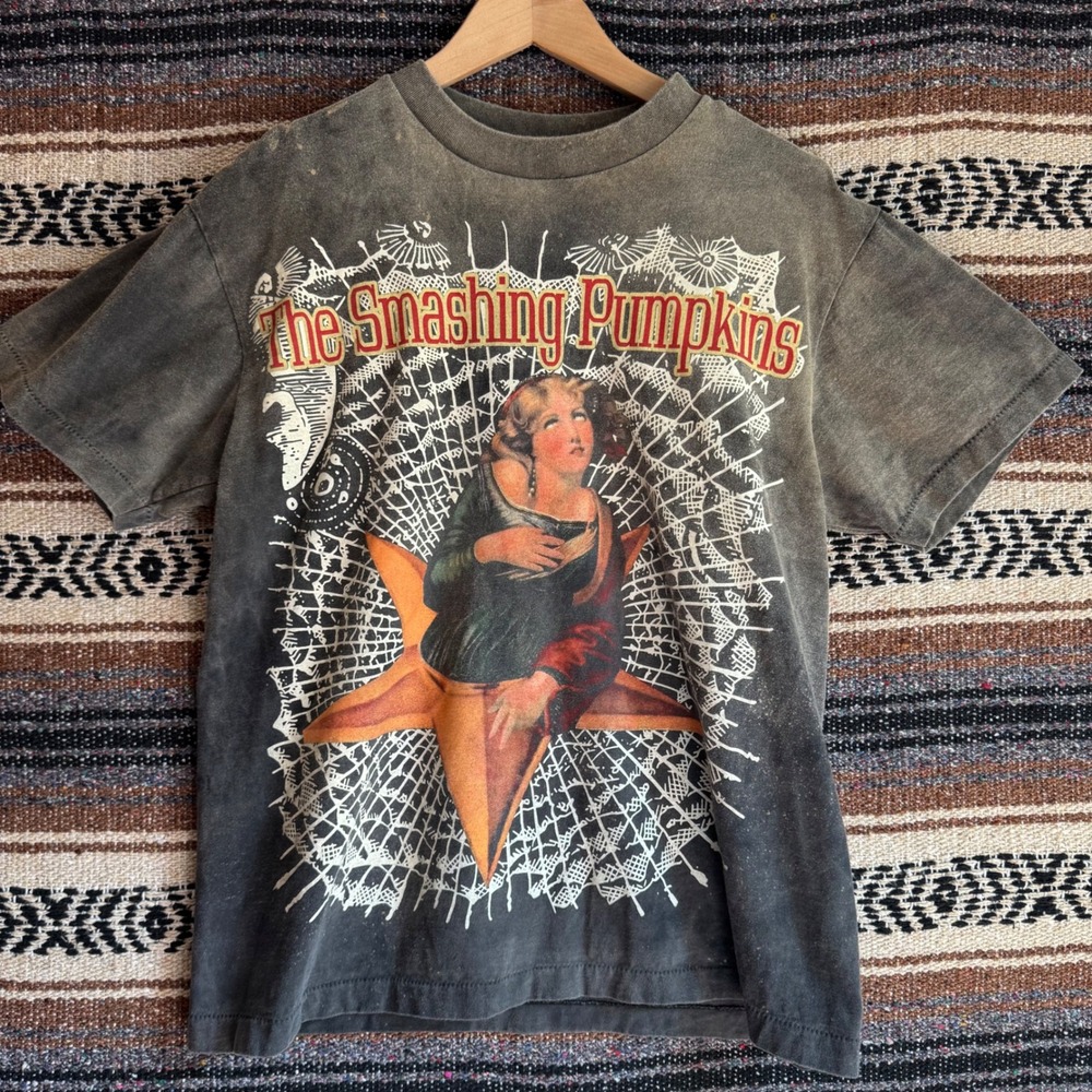 Smashing Pumpkins Mellon Collie TShirt Large Faded Black Infinite Sadness Tee